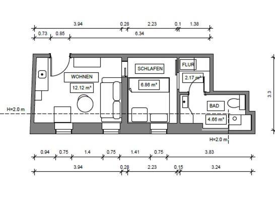 Haus Bielefeld Ferienwohnung 33A Norderney Exterior photo